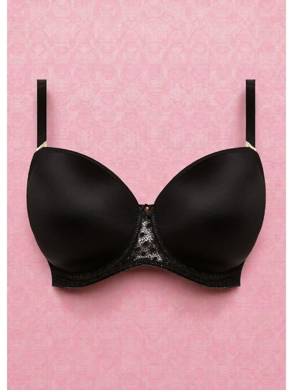 Freya Idol Starlight Molded TShirt Bra 36B Black NWT AA5200BLK